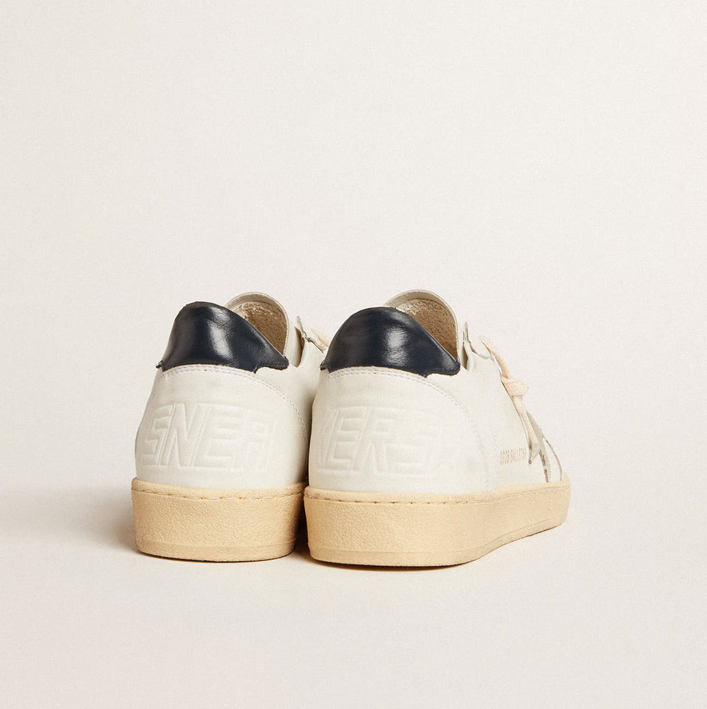 Golden Goose Ball Star Blue Leather