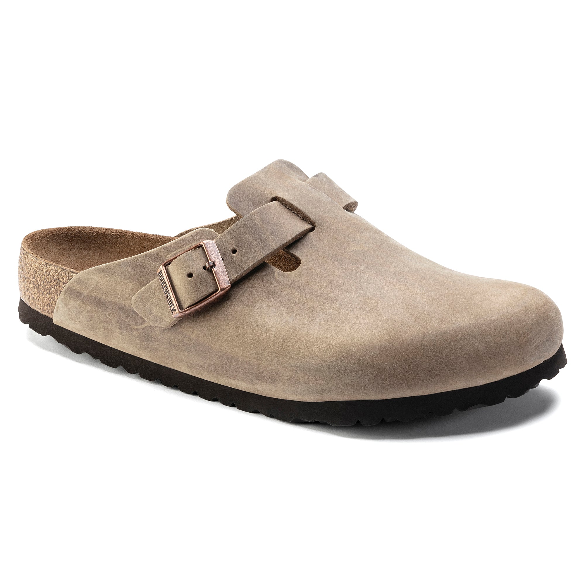 Birkenstock Boston tobacco oiled leather