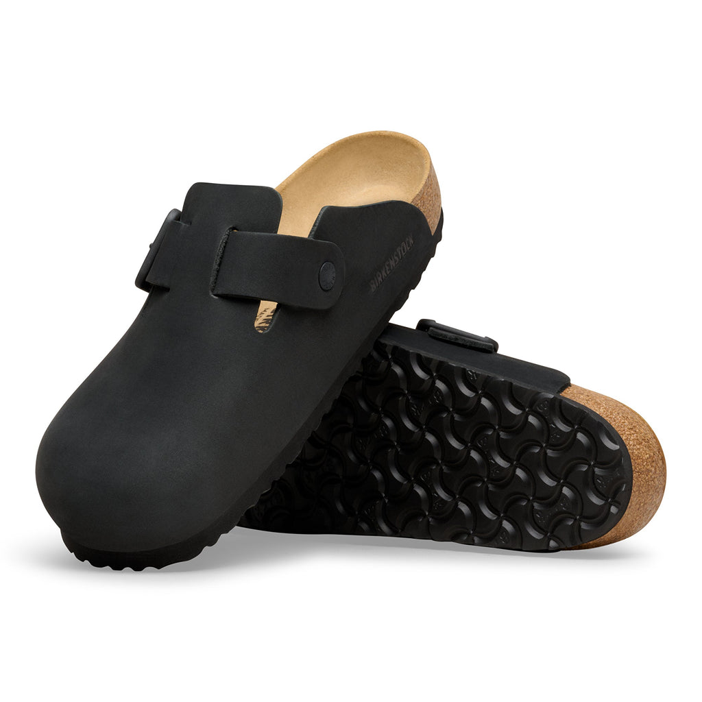 Birkenstock Boston Wire Buckle black nubuck