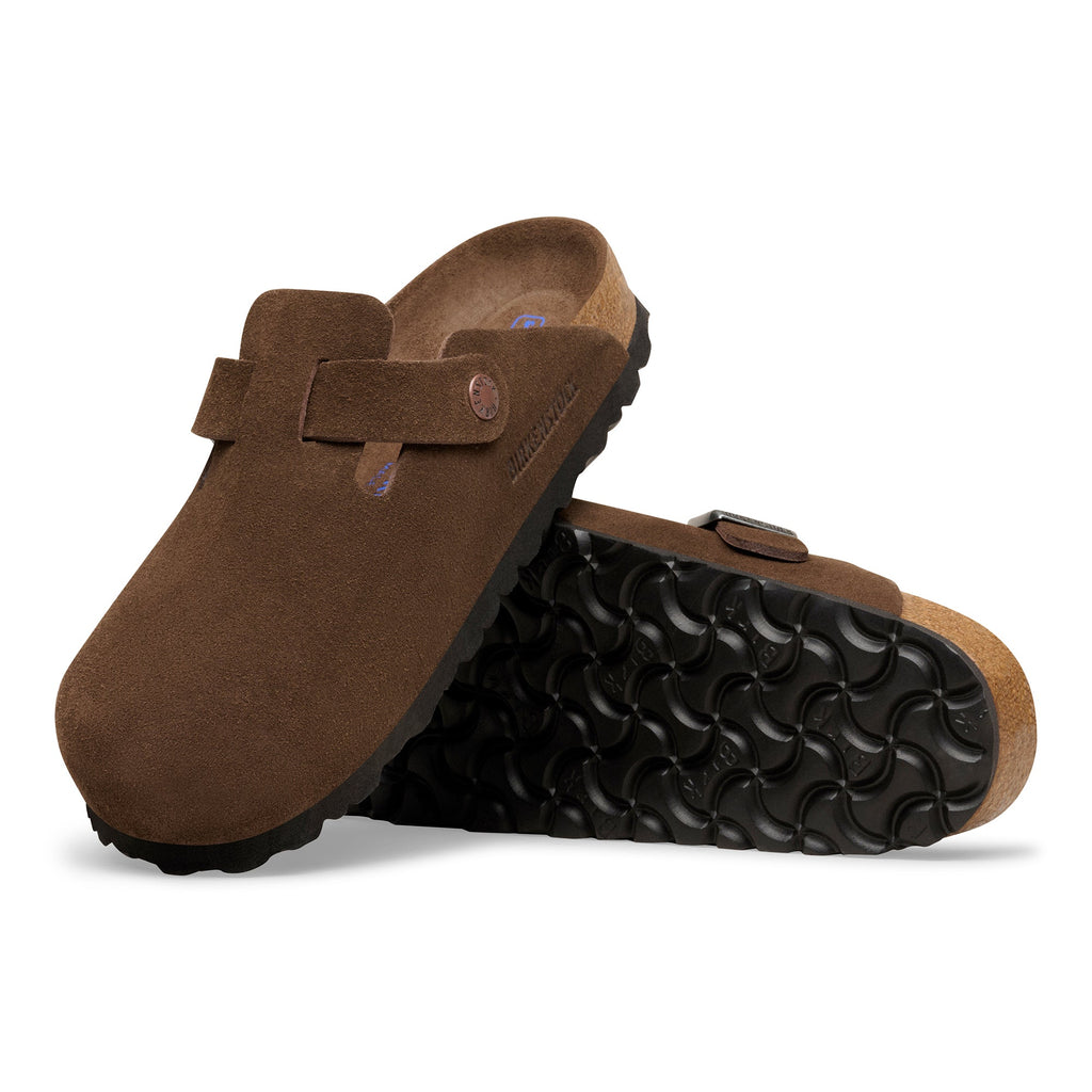 Birkenstock Boston Soft Footbed carafe suede tonal