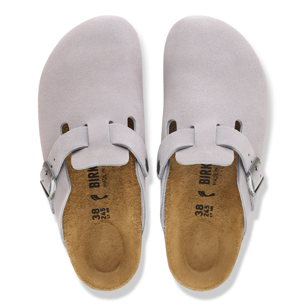 Birkenstock Boston lavender sky suede