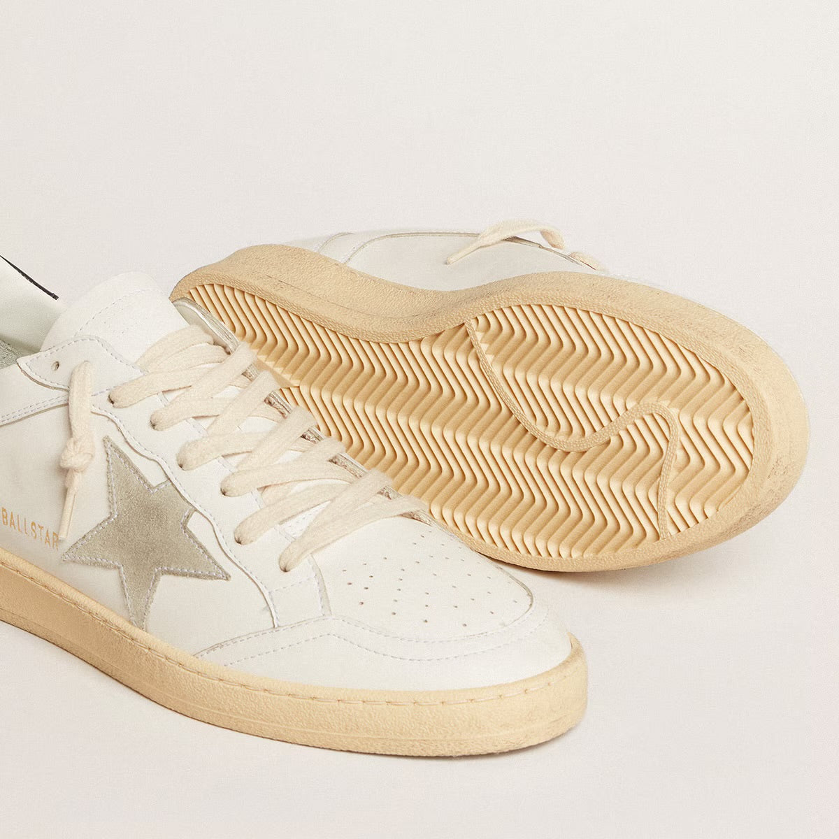 Golden Goose Ball Star Blue Leather