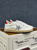 Golden Goose Classic White/Red/Silver/Cream