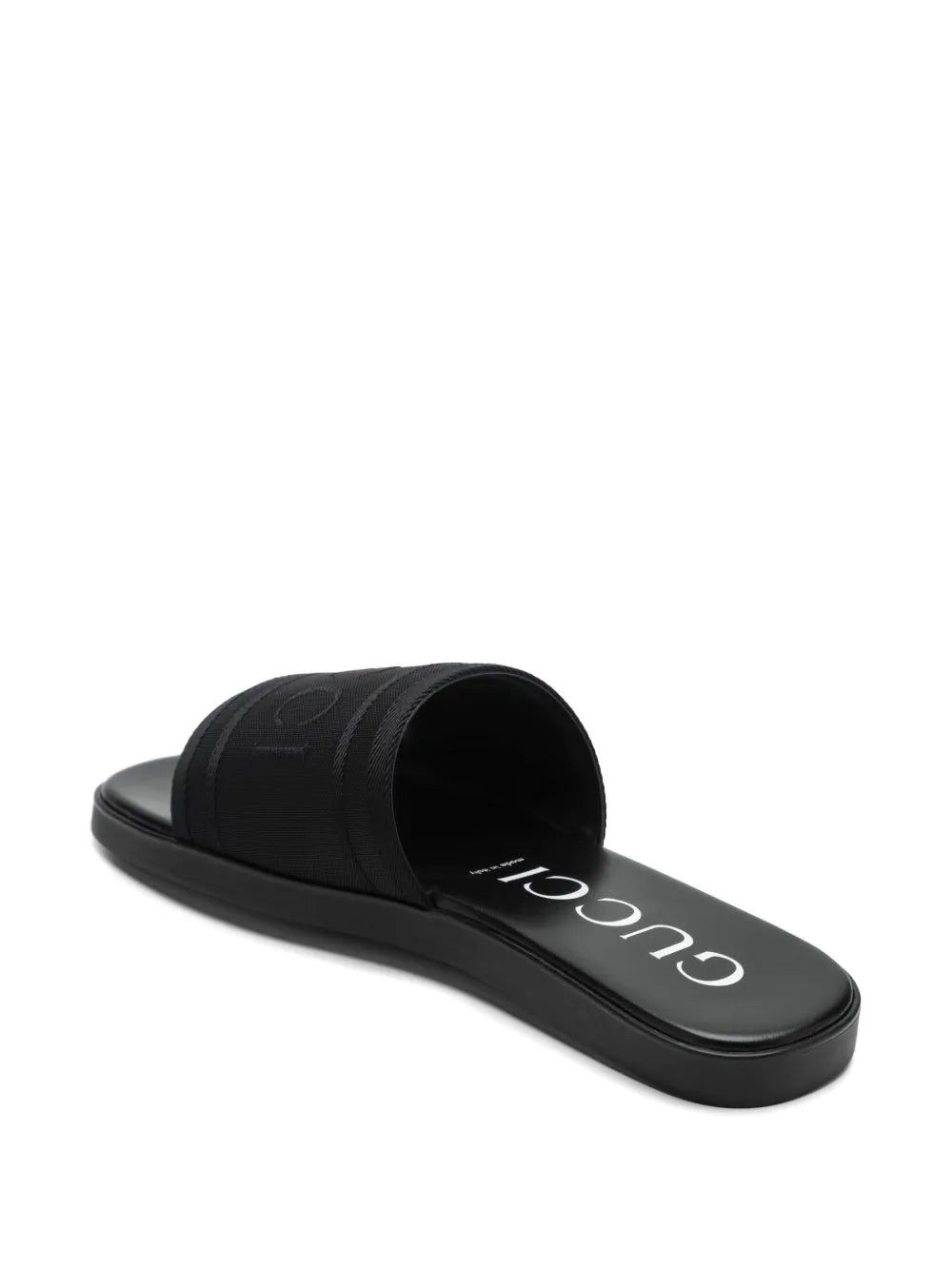 Gucci flip flops con logo bordado