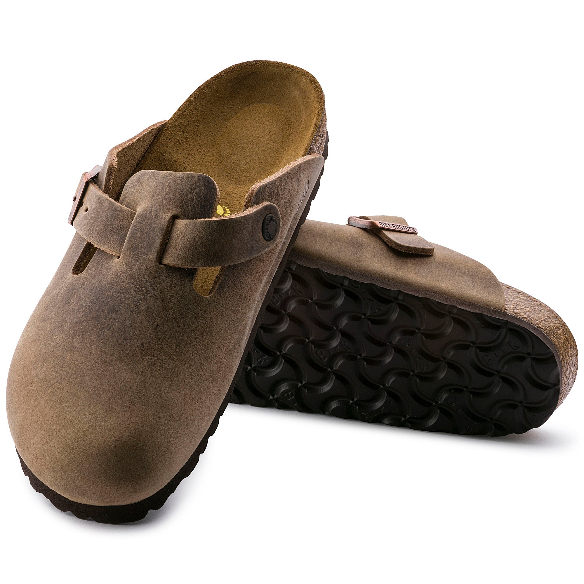 Birkenstock Boston tobacco oiled leather