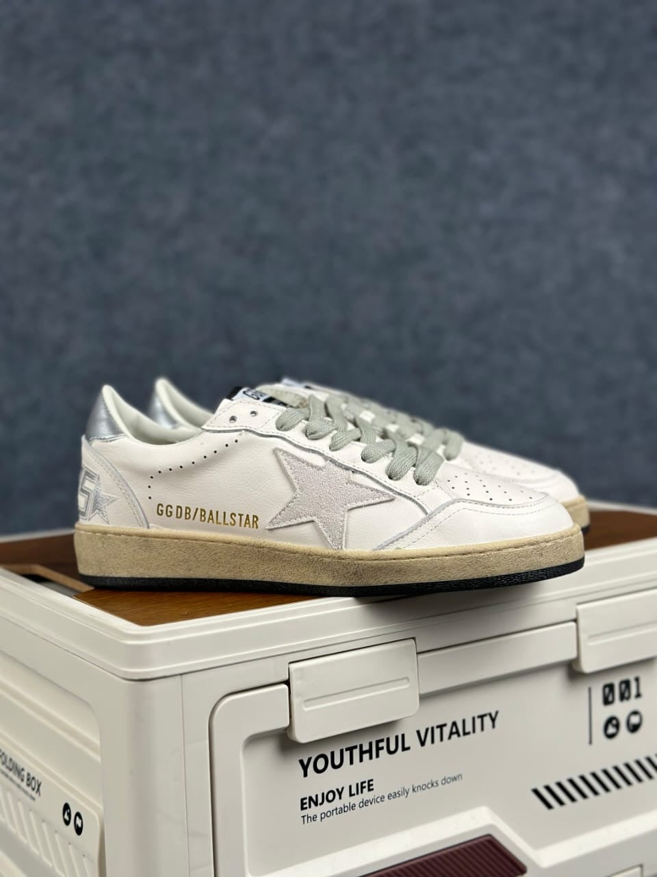 Golden Goose Classic White/Grey/Cream