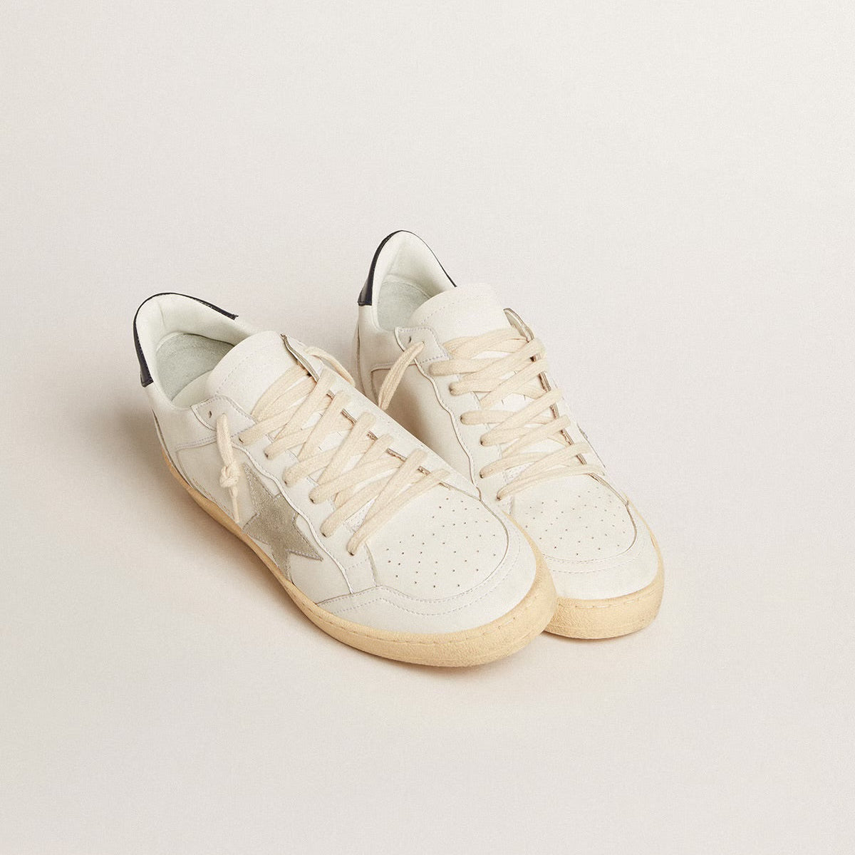 Golden Goose Ball Star Blue Leather