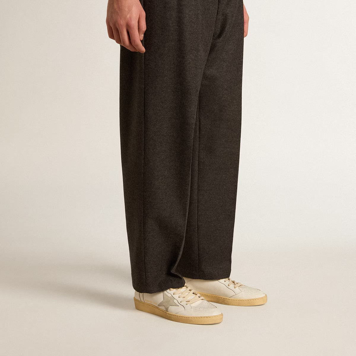 Golden Goose Ball Star Blue Leather