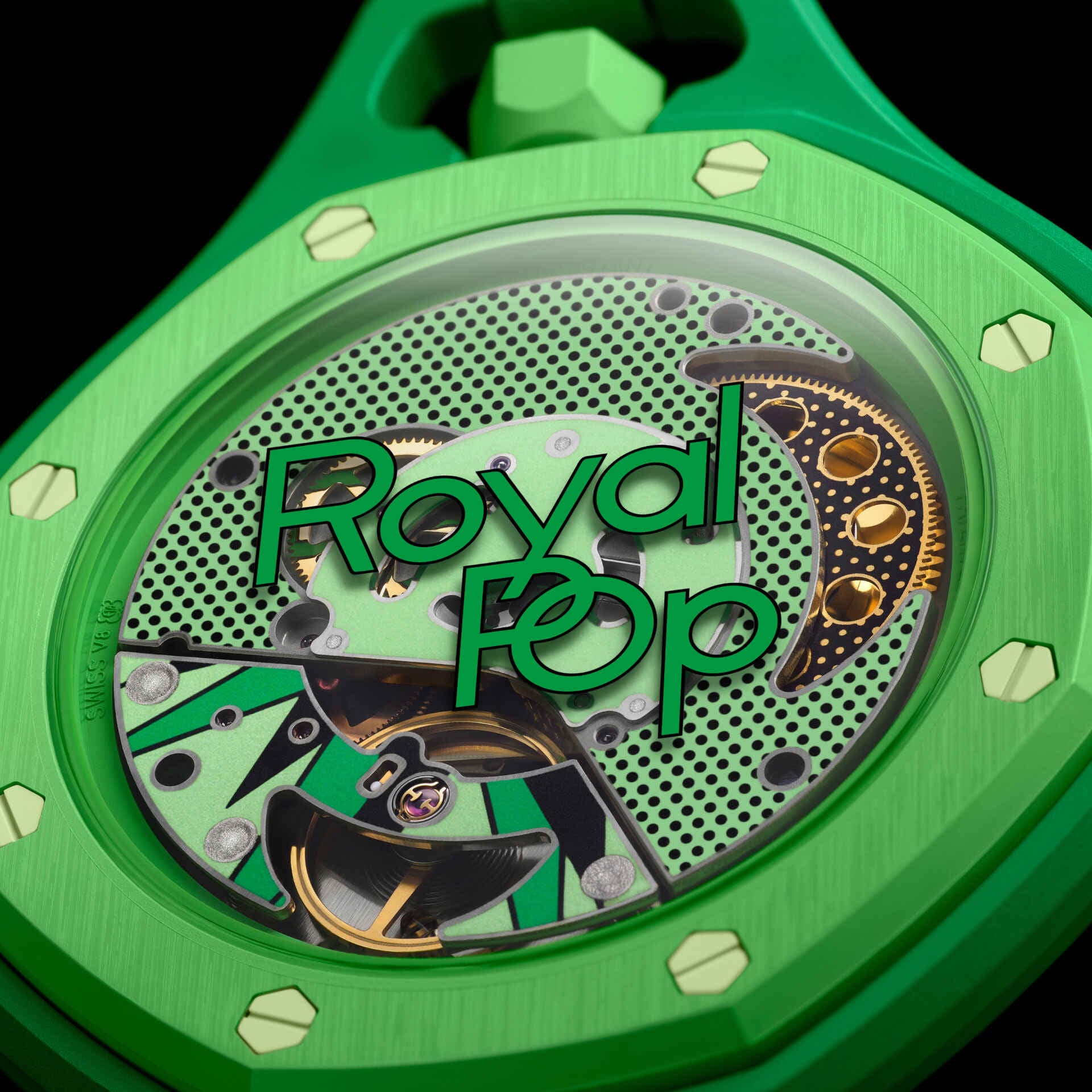 Swatch Royal Pop AP GREEN EIGHT